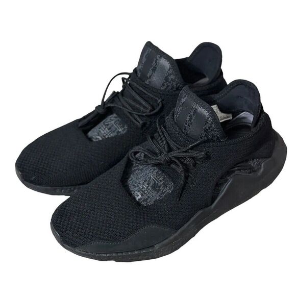 Adidas Y-3 Yohji Yamamoto Men's Sz 10.5 Black Saikou Sneakers AC7197 Mint w/ Box